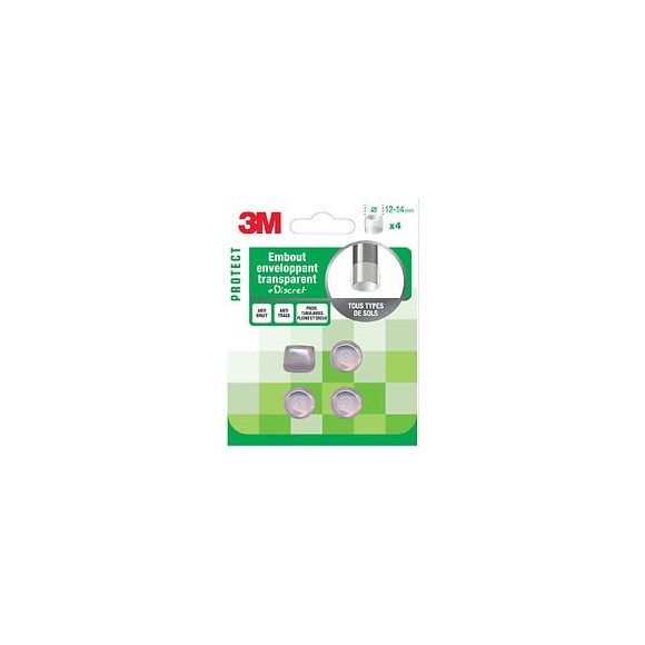 Lot De 4 Embouts En Plastique 3m