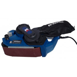Ponceuse à bande 800 W bleu noir gris