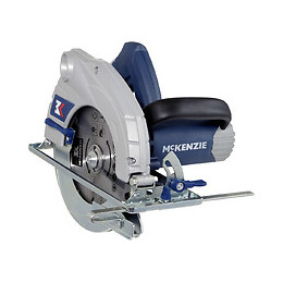 Scie circulaire 1400 W bleu et gris