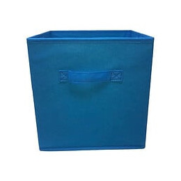 Modulostorage Tiroir De Rangement - Tissu - 27x27x28 Cm - Bleu Clair