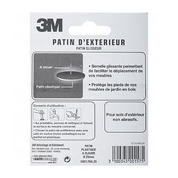 Lot De 4 Patins En Plastique 3m