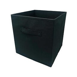 Modulostorage Tiroir De Rangement - Tissu - 27x27x28 Cm - Noir