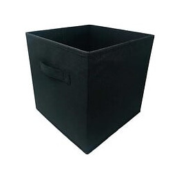 Modulostorage Tiroir De Rangement - Tissu - 27x27x28 Cm - Noir