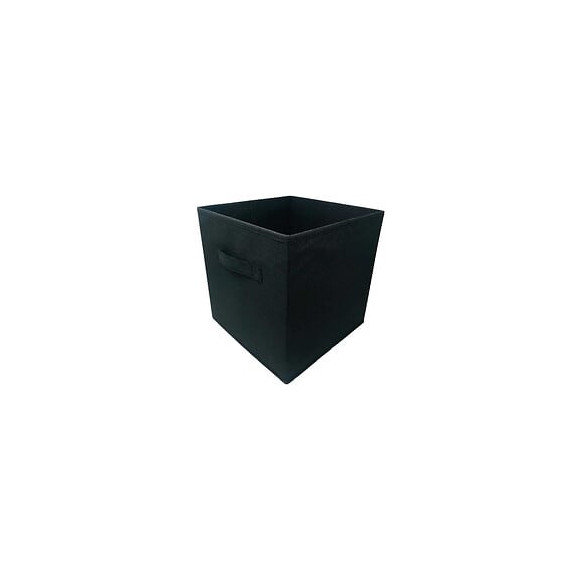 Modulostorage Tiroir De Rangement - Tissu - 27x27x28 Cm - Noir