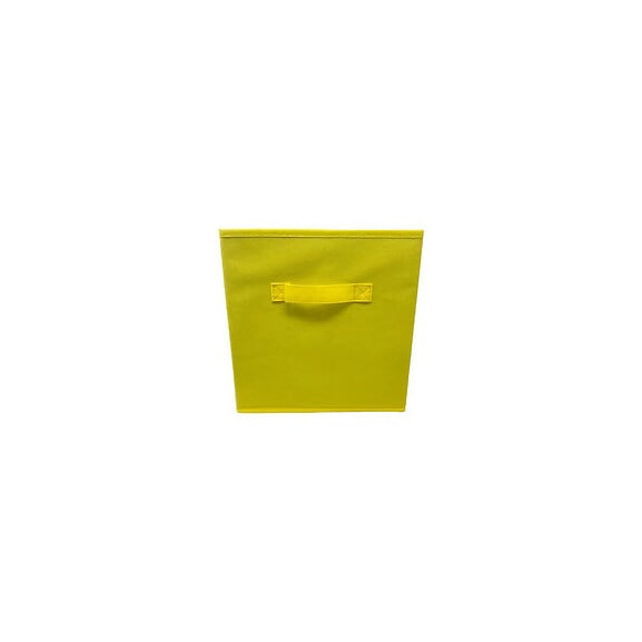 Modulostorage Tiroir De Rangement - Tissu - 27x27x28 Cm - Jaune