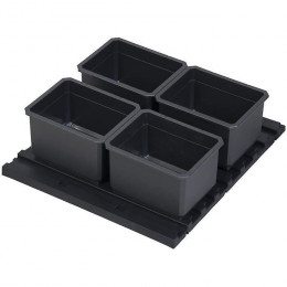 Lot Dinserts Ks Tools Scm - Pour Boites De Transport 80x130x102 - 5 Pcs - 850.0375