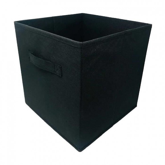 Modulostorage Tiroir De Rangement - Tissu - 27x27x28 Cm - Noir