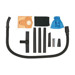 Aspirateur eaux et poussières 20l inox prise asservie