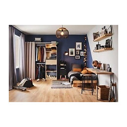 Pied Pour Meubles, Tables Et Bars Rectangle Rei À Visser Acier Mat Noir