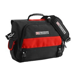 Facom - Sac Textile 2 En 1 Outillage Et Pc - Bs.tlpb - 16 Poches De Rangement, Ouverture 100%, Resistant En 1200 Deniers