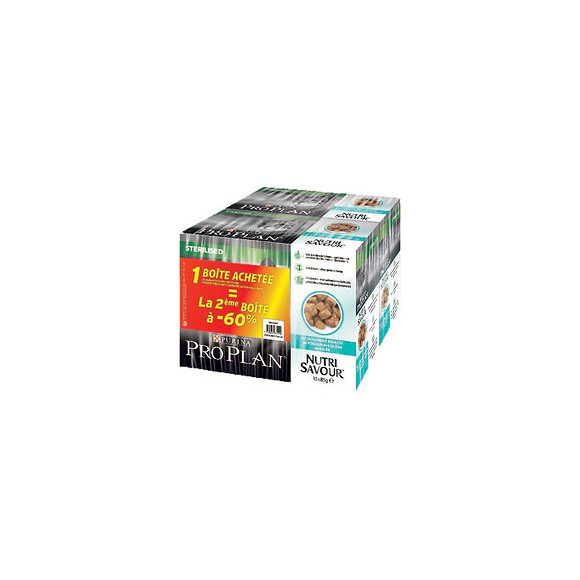 Nutrisaviour STERILISED 2x10X85G POISSON