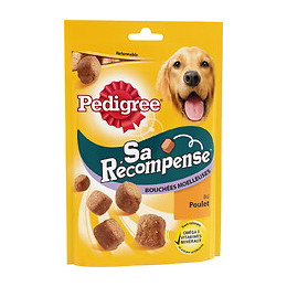 Bouchées moelleuses pour chien PEDIGREE Sa Récompense au poulet 130 gr
