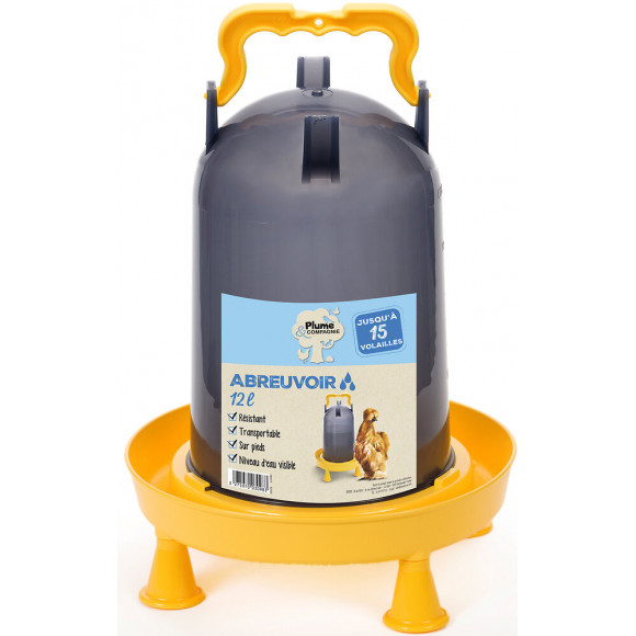 Abreuvoir plastique 12L