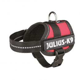 Harnais Power Julius-k9 - Baby 1 - Xs : 30-40 Cm-18 Mm - Rouge - Pour Chien