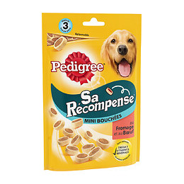 Mini-bouchées pour chien PEDIGREE Sa Récompense b?uf fromage 140 gr