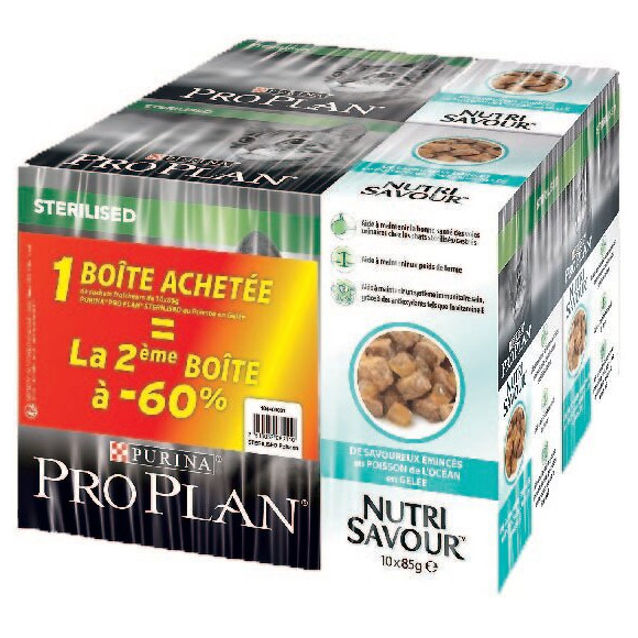 Nutrisaviour STERILISED 2x10X85G POISSON