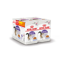 Aliment chat STERILISED GELEE 12x85g 1+1 A-60%