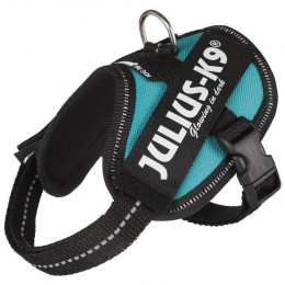 Julius-k9 Harnais Power Idc - Baby 2 - Xs-s : 33-45 Cm-18 Mm - Petrole - Pour Chien
