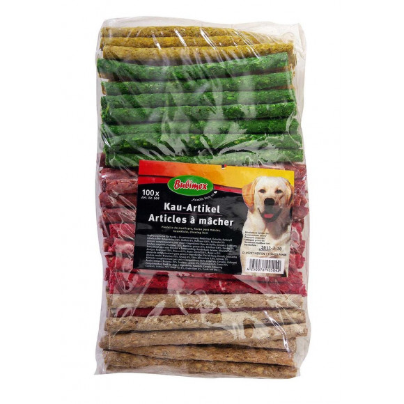 Cigarettes couleurs mixtes x100 12cm/ diamètre 8-9mm