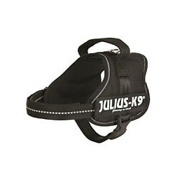 Harnais Power Julius-k9 - Mini-mini - S : 40-53 Cm-22 Mm - Noir - Pour Chien
