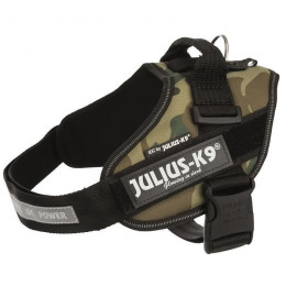 Julius K9 Harnais Power Idc Mini-m : 49-67 Cm - 22 Mm - Camouflage - Pour Chien