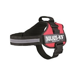 Harnais Power Julius-k9 - 2 - L-xl : 71-96 Cm-50 Mm - Rouge - Pour Chien
