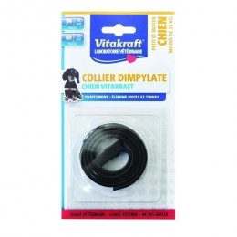 Vitakraft Collier Anti-puces Chien Marron 14 G