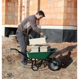 Brouette Aktiv premium 100 peinte roue gonflée