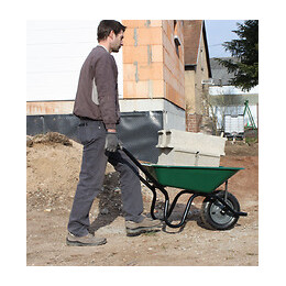 Brouette Aktiv premium 100 peinte roue gonflée