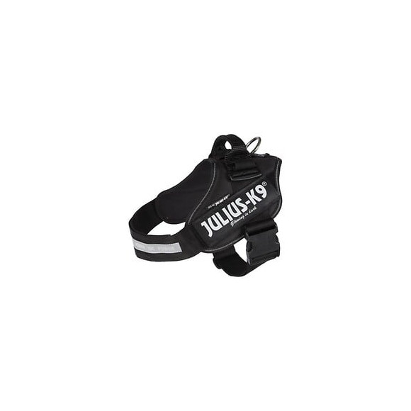 Julius-k9 Harnais Power Idc - 1 - L : 63-85 Cm-50 Mm - Noir - Pour Chien