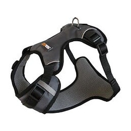 Yago Harnais Sport Pour Chien, Couleur Gris, Reglable Taille M 69-80 Cm, Tissu Waterproof Impermeable