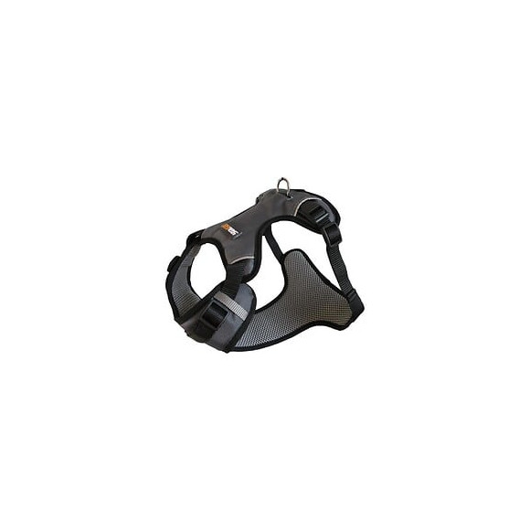 Yago Harnais Sport Pour Chien, Couleur Gris, Reglable Taille M 69-80 Cm, Tissu Waterproof Impermeable