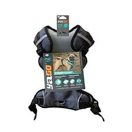 Yago Harnais Sport Pour Chien, Couleur Gris, Reglable Taille M 69-80 Cm, Tissu Waterproof Impermeable