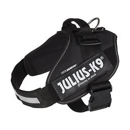 Julius-k9 Harnais Power Idc - 2 - L-xl : 71-96 Cm-50 Mm - Noir - Pour Chien