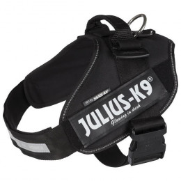 Julius-k9 Harnais Power Idc - 2 - L-xl : 71-96 Cm-50 Mm - Noir - Pour Chien