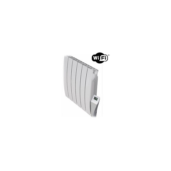Radiateur fluide cintré 1 800 W Wifi 87 x 58 cm Caldo blanc