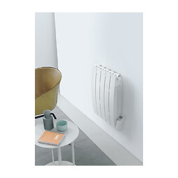 Radiateur fluide cintré 1 800 W Wifi 87 x 58 cm Caldo blanc