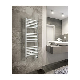 Sèche-serviettes électrique fluide 750W L.50xH.125cm