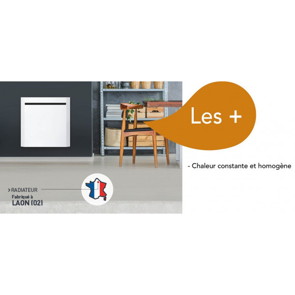 Radiateur à inertie refractite KOUROS 2000W