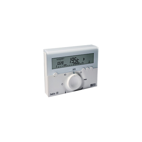 Thermostat d'ambiance électronique programmable hebdomadaire DELTIA 8.