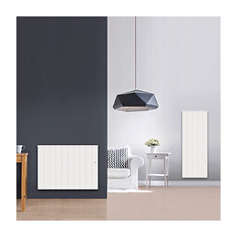 Radiateur à inertie réfractite MANON CONNECT 2000W horizontal blanc