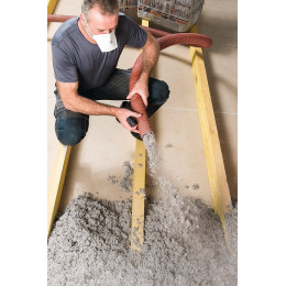 Ouate de cellulose THERMACELL SOPREMA® Sac de 14kg R selon l'épaisseur