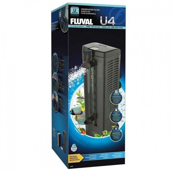 Fluval Filtre Submersible U4 - Pour Aquarium