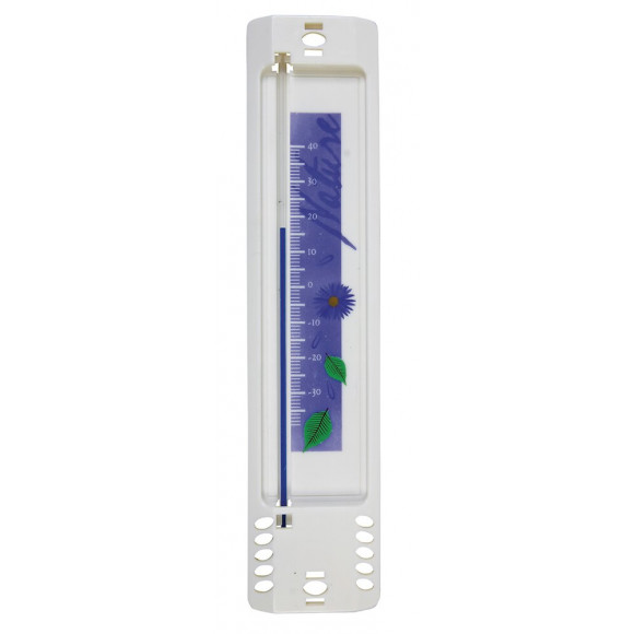 Thermomètre blanc décoré SPEAR