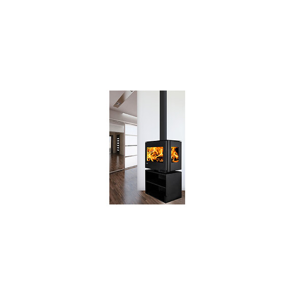 Poêle à bois 8kW Muro Pack chauffage principal