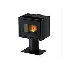 Poêle à granulés 9,3 kW Freepoint Modo étanche Noir