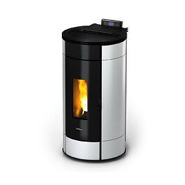 Poêle à granulés 11 kW Wifi Globe aluminium