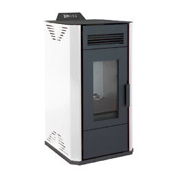 Poêle à granulés étanche 7.7 kW 77 S-Line gris