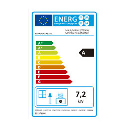 Poêle à bois 7.2 kW MAJA-S noir
