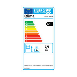 Poêle à granulés 7.92kW, Eurostove 78 S-Line